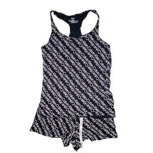 Calvin Klein Women's Tank Top and Boxer Short Pajama Set Size S
